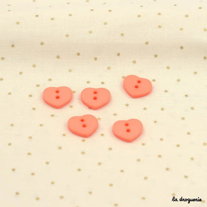 “Caprice heart” button 12 mm