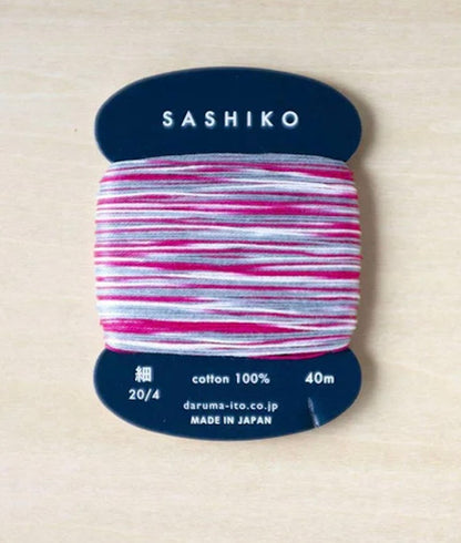 Sashiko Thread Card - Multi-Color - Thin