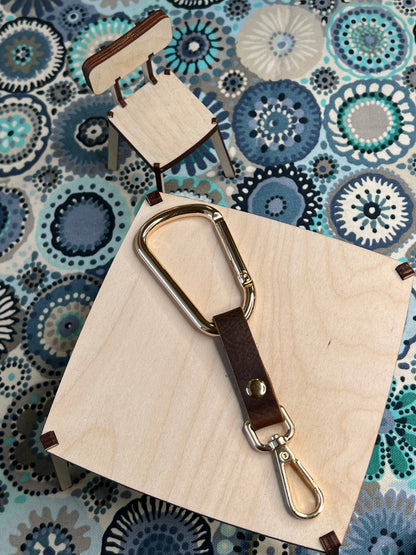 Phone Minder Clip - Lemonwood