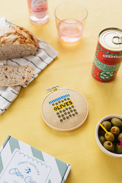 Olives Cross Stitch Kit