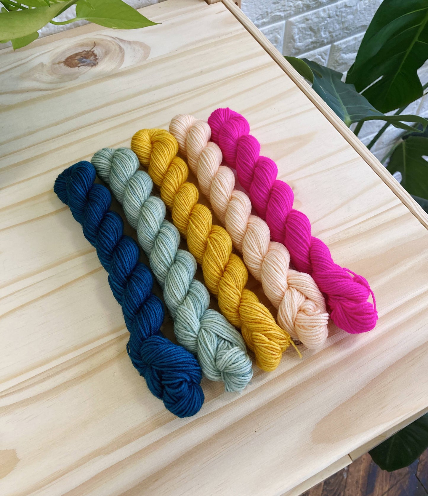 Cottage Sock Yarn • Hand Dyed Mini Skein Sets