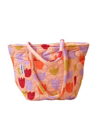 Tulip Fields Quilted Bag