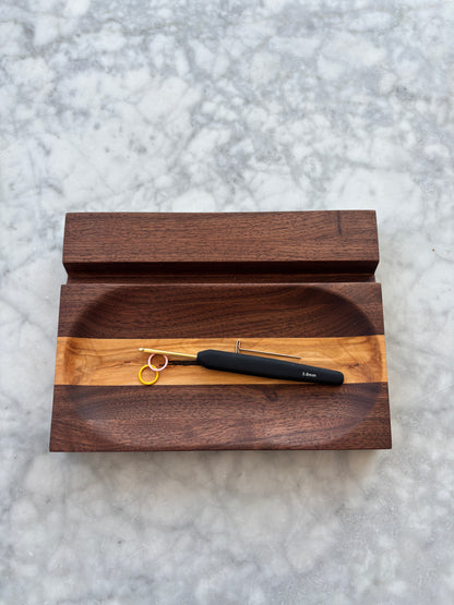 Dandelion Wood Tablet/Phone Stand - Magnetized