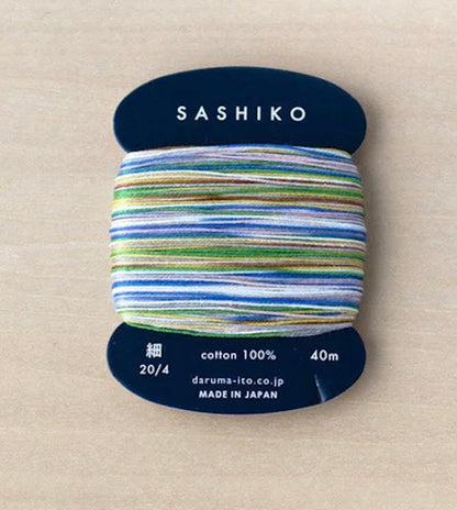 Sashiko Thread Card - Multi-Color - Thin