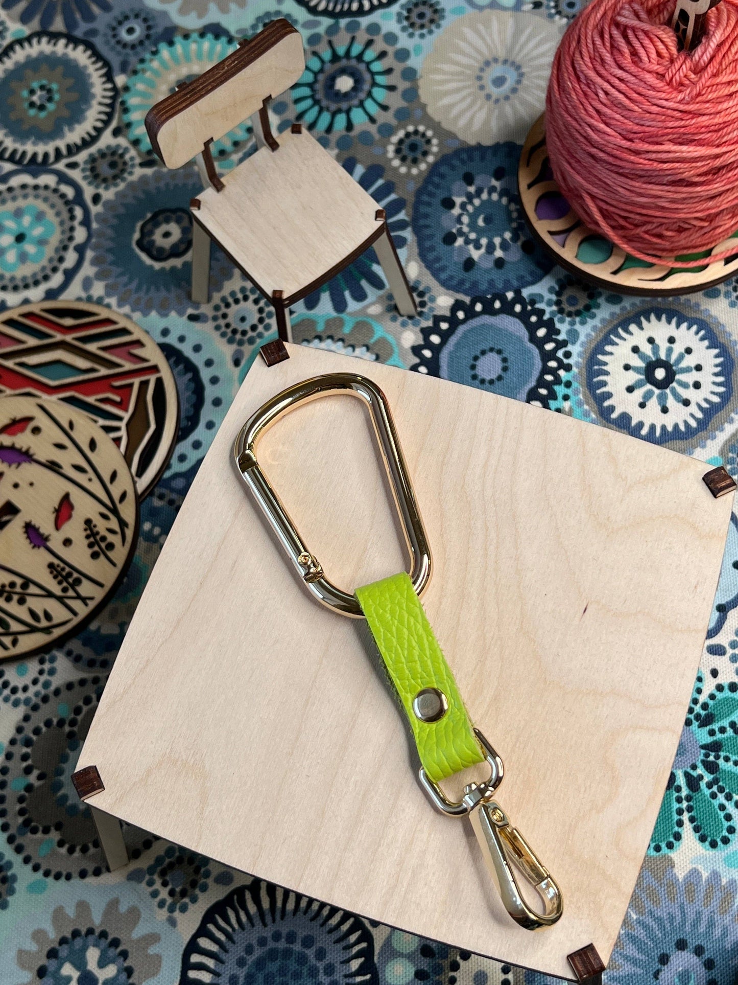 Phone Minder Clip - Lemonwood