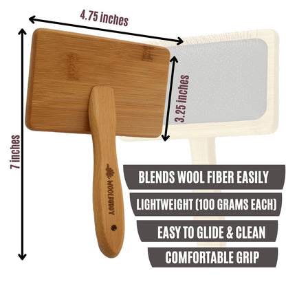Wool Color Mixing Brush (Carder) Set