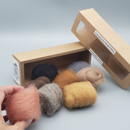 Wool Color Box - 8 Colors - Wooliza