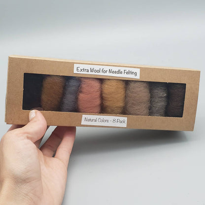 Wool Color Box - 8 Colors - Wooliza