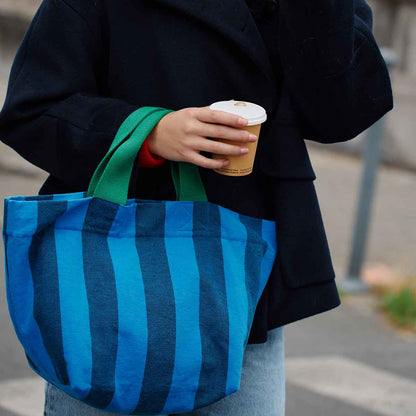 BAG TINA BIG STRIPES NIGHT / BLUE