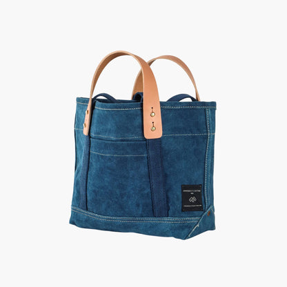 Lunch Tote | Indigo-- Immodest Cotton