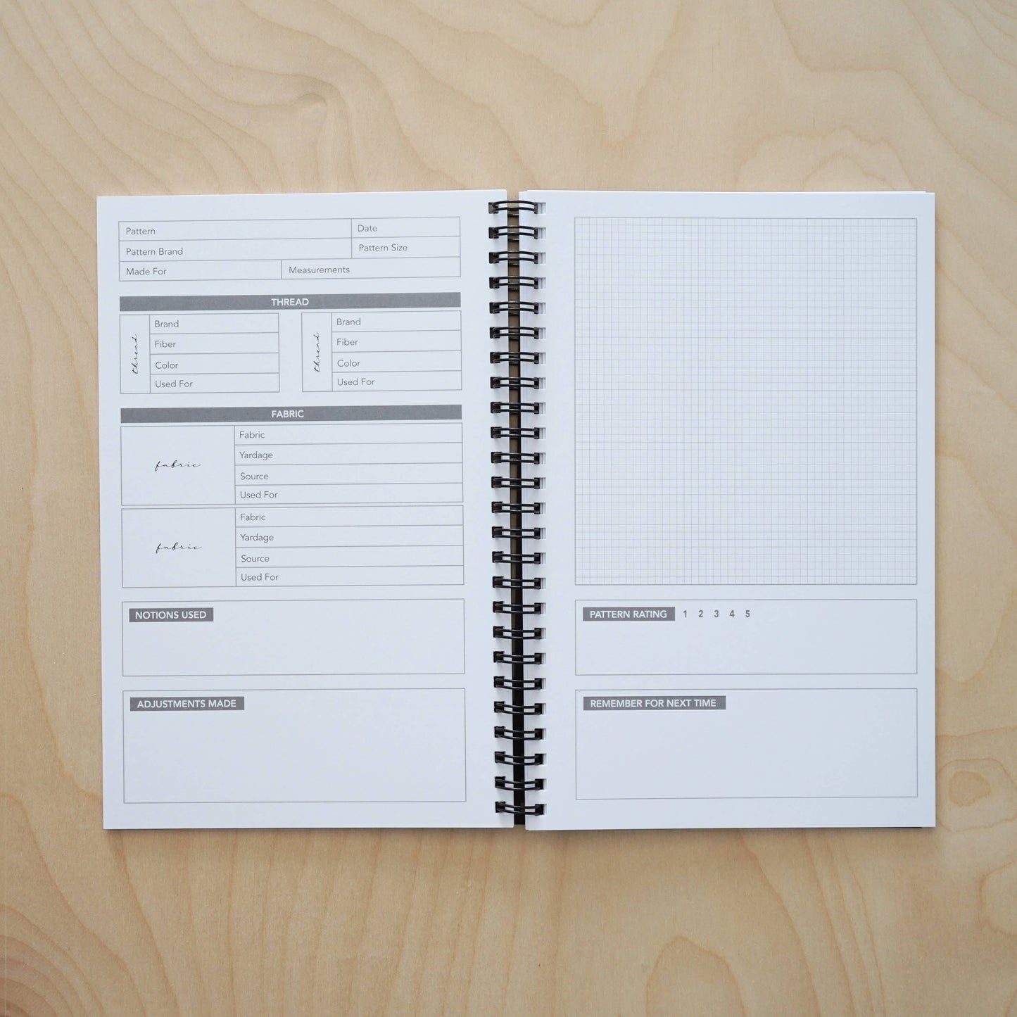 Sewing Journal