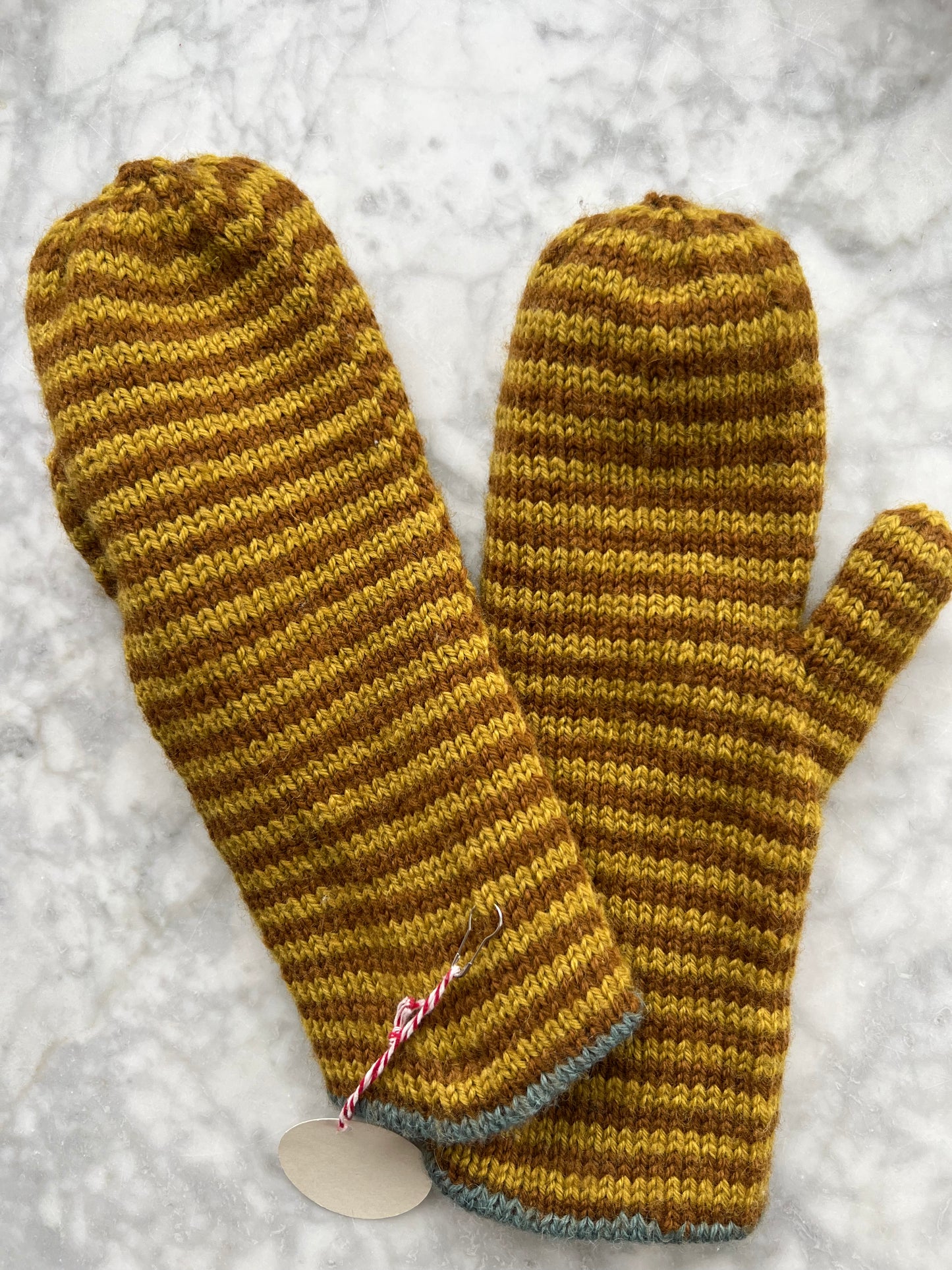 Luffe Mittens- Advanced Knitting Class-Zoom Online Class- 3 date options