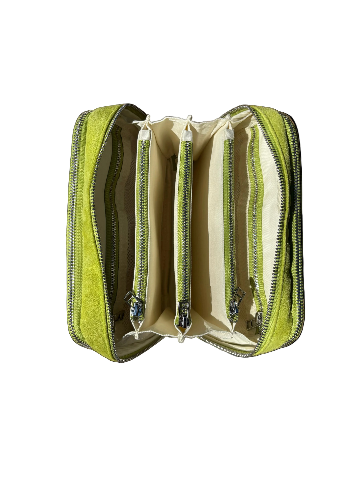 Green Suede Needle Case