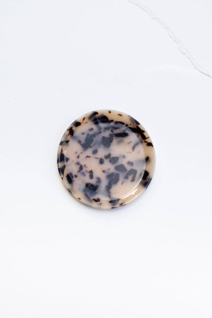 Cellulose Acetate Round Trinket Tray