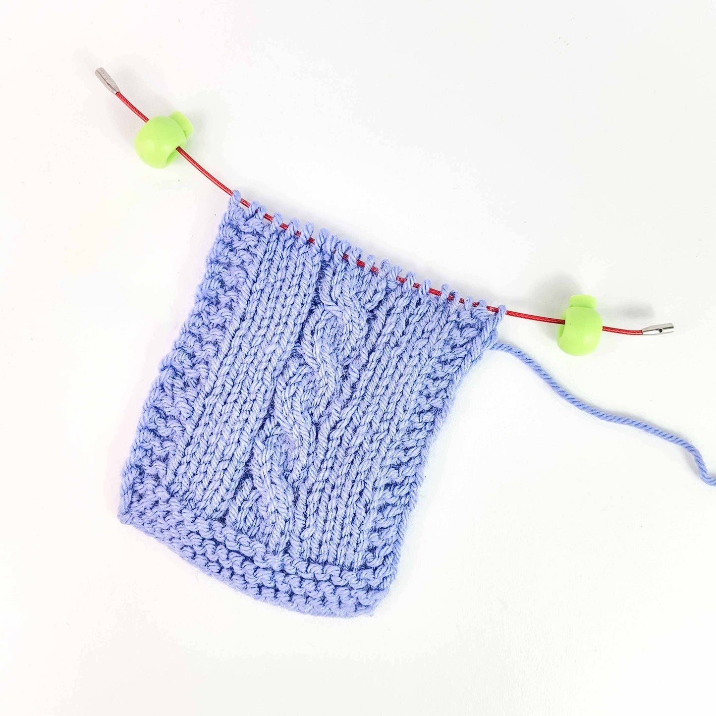 Cable Locks - Circular Needle Cord Stops - 2 pair