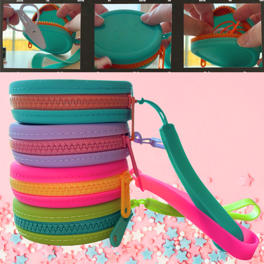 The Squishcase Knitting Crochet Notions Neon Organizer Mini