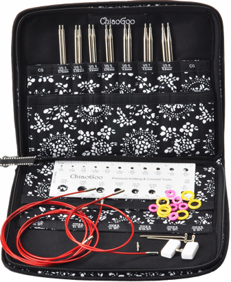 ChiaoGoo 5" Twist Small Interchangeable Needle Set