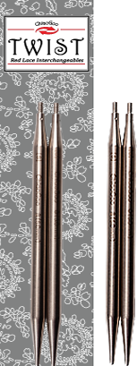 ChiaoGoo 4" TWIST Red Lace Interchangeable Needle Tips