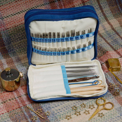 Suede Needle Case