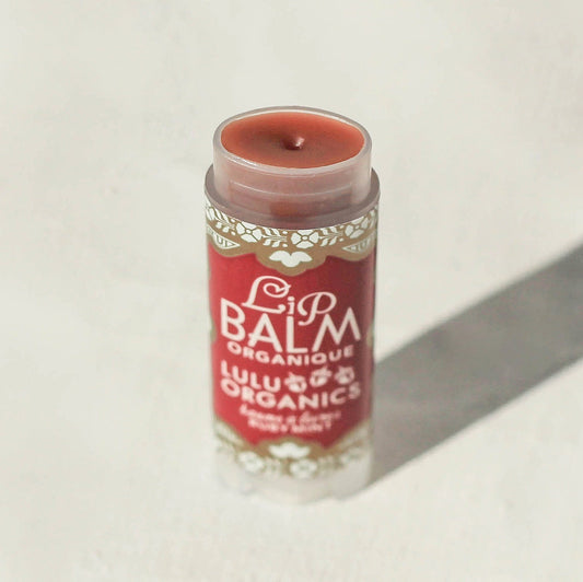 Ruby Mint Lip Balm - Lulu Organics