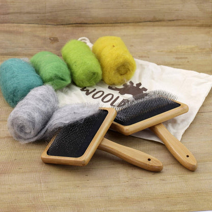 Wool Color Mixing Brush (Carder) Set