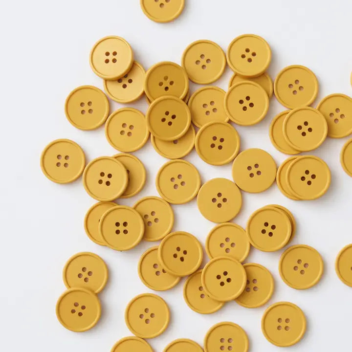 7/8" Retro Buttons - Set of 6 - Matchy Matchy Sewing Club