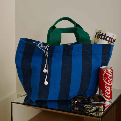 BAG TINA BIG STRIPES NIGHT / BLUE