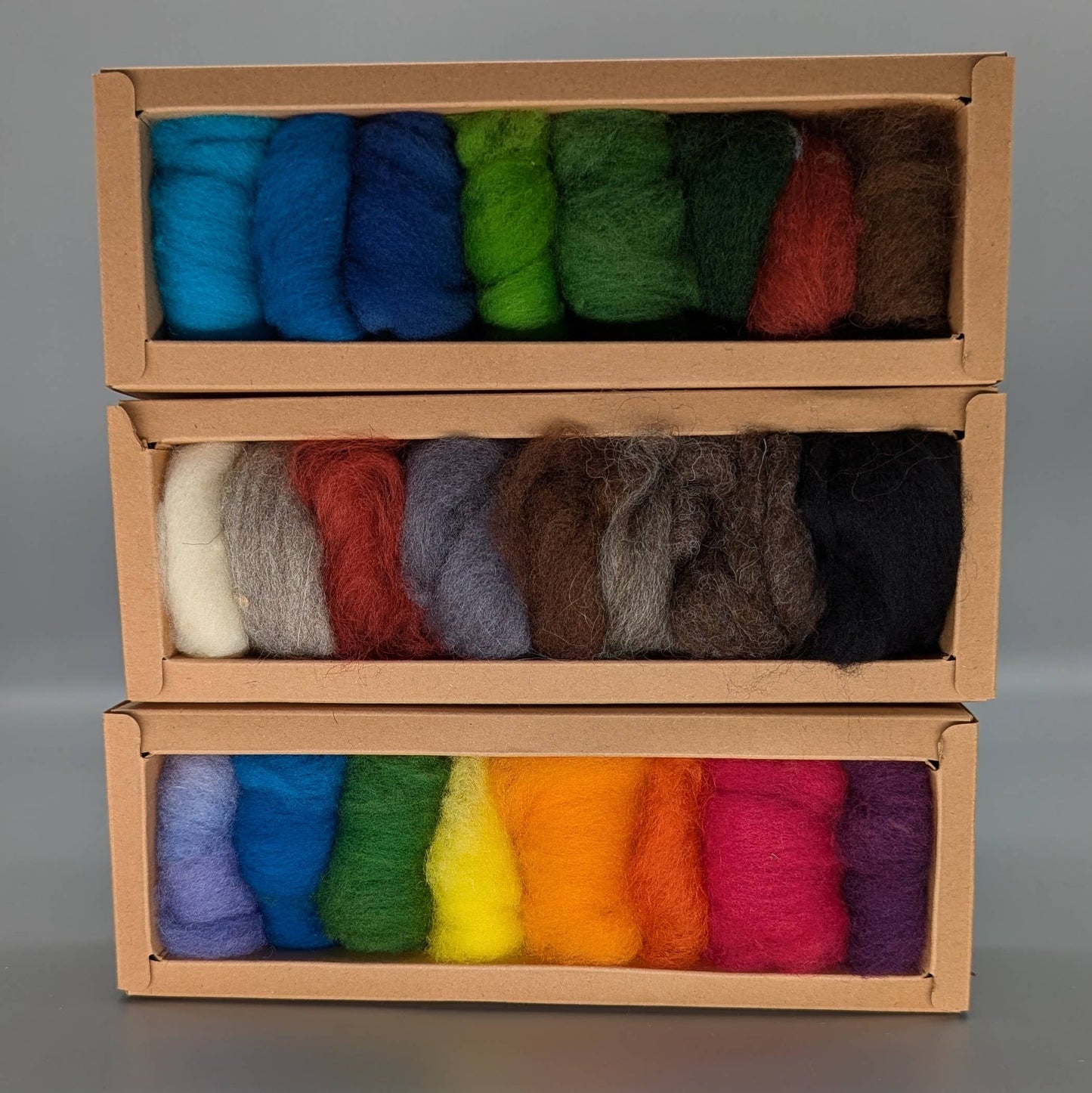 Wool Color Box - 8 Colors - Wooliza