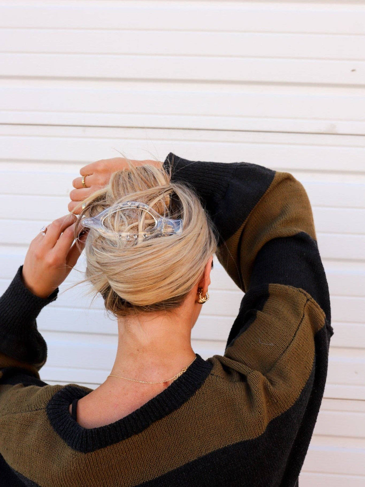 KAXI Lay Down 2.0 Claw Clip — Flat Comfort Hair Clip