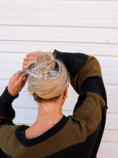 KAXI Lay Down 2.0 Claw Clip — Flat Comfort Hair Clip