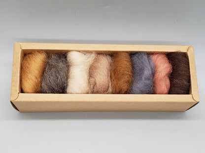 Wool Color Box - 8 Colors - Wooliza