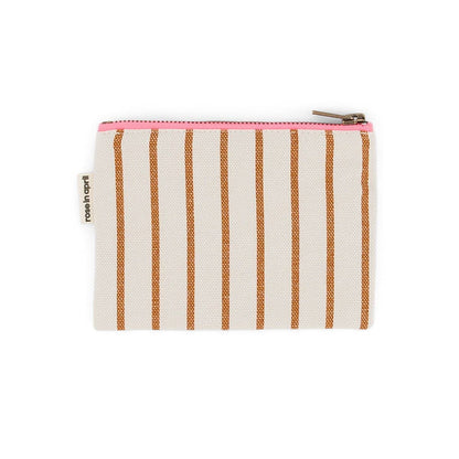 Zippered Pouch - Small - Rose in April