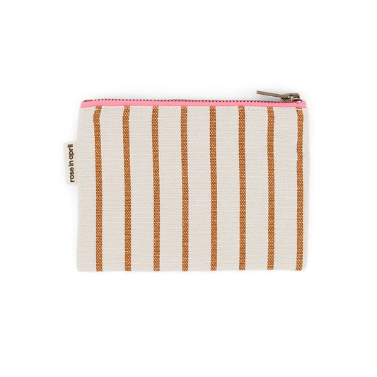 Zippered Pouch - Small - Rose in April