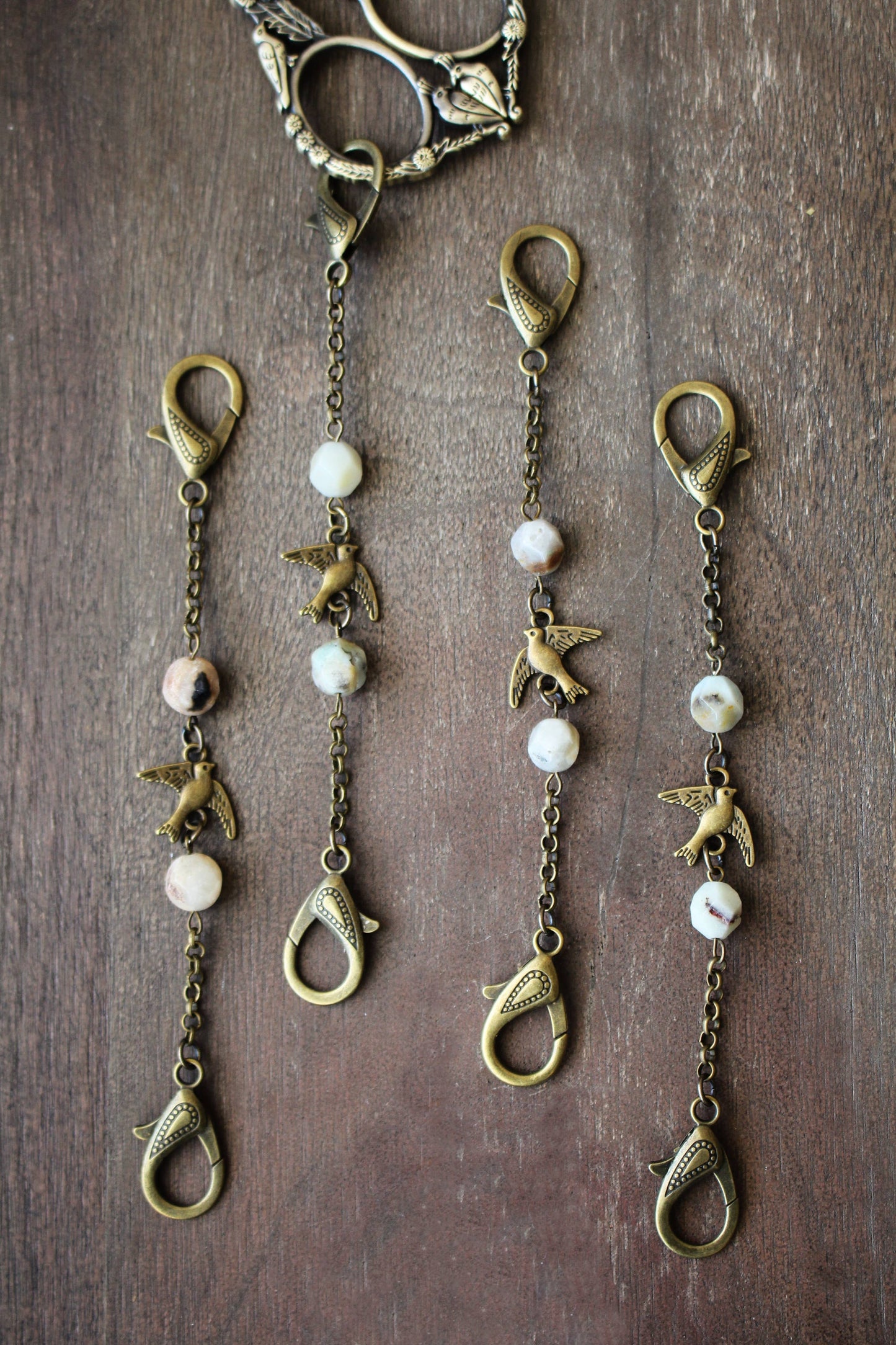 Swallow In Flight Scissor Chain