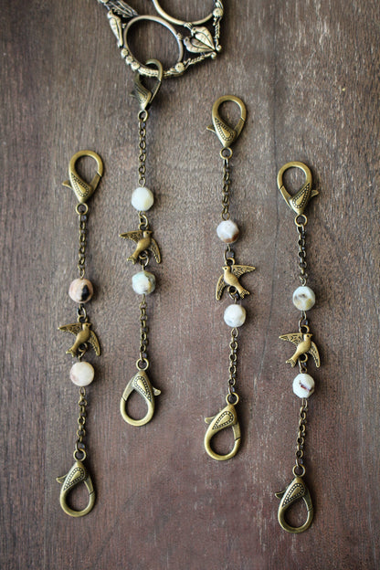 Swallow In Flight Scissor Chain