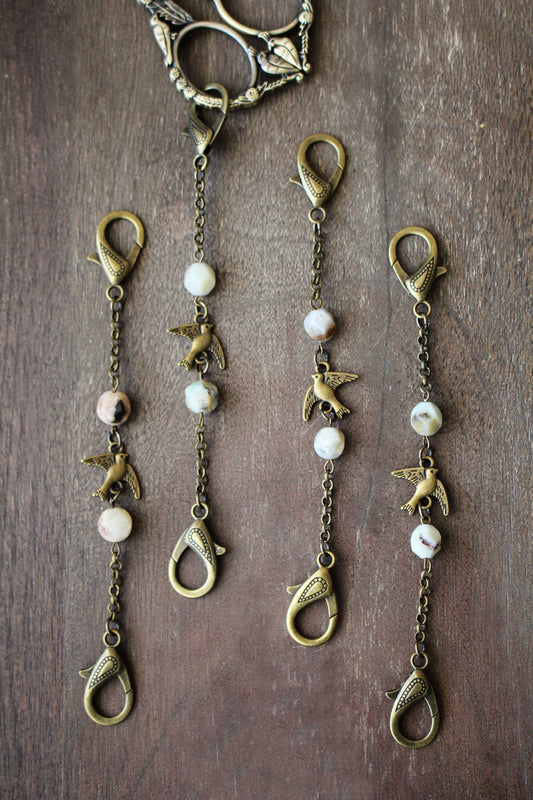 Swallow In Flight Scissor Chain