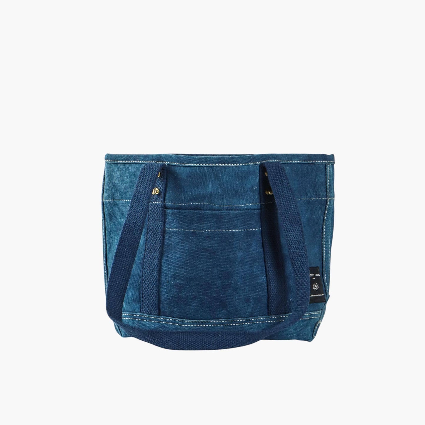 Lunch Tote | Indigo-- Immodest Cotton