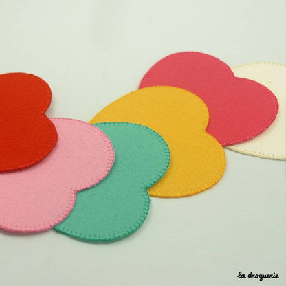 Heart Elbow Patches - Set of 2