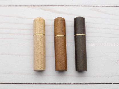 Fox & Pine Wooden Darning Needle Storage Case