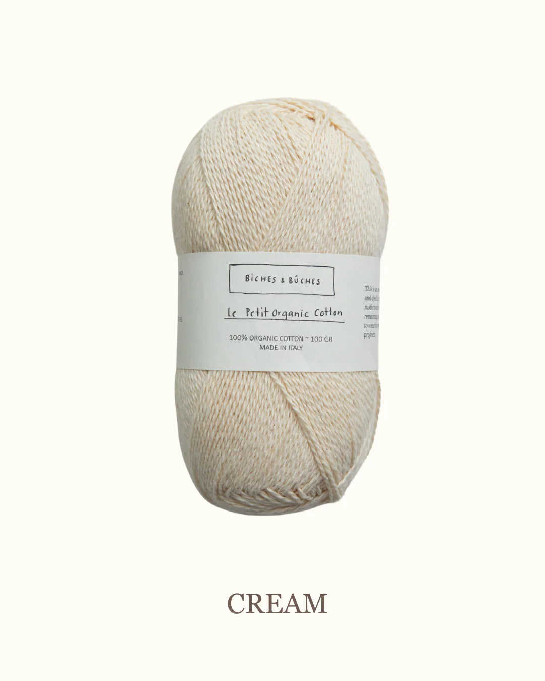 Le Petit Organic Cotton - Biches & Bûches