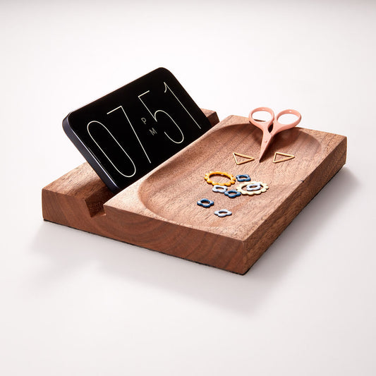 Dandelion Wood Tablet/Phone Stand - Magnetized