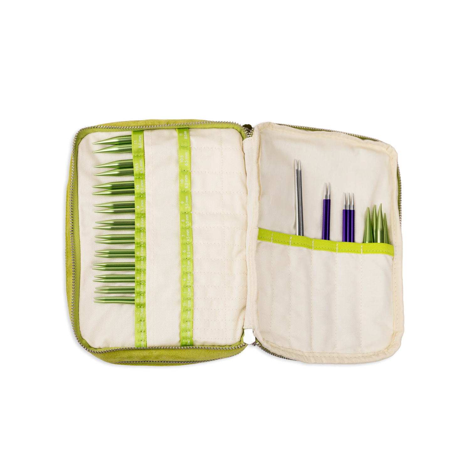 Green Suede Needle Case
