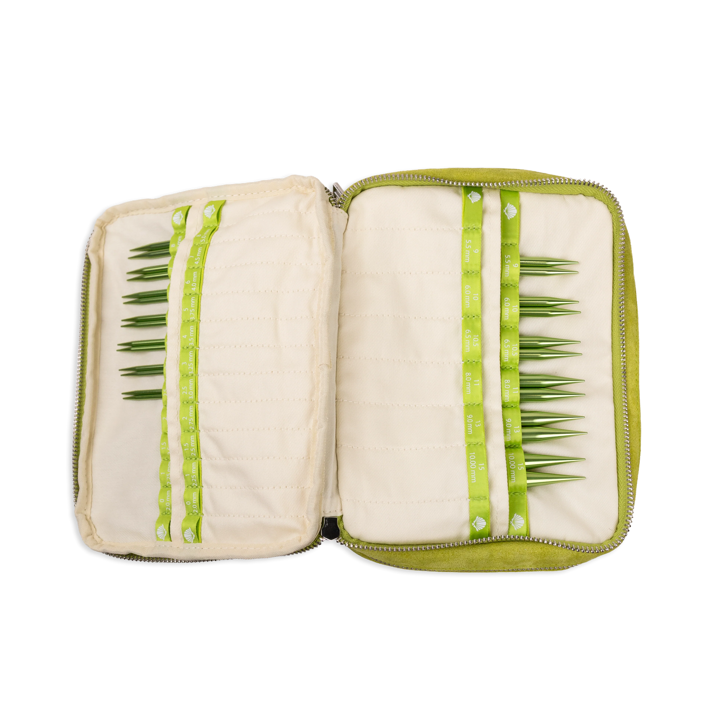 Green Suede Needle Case