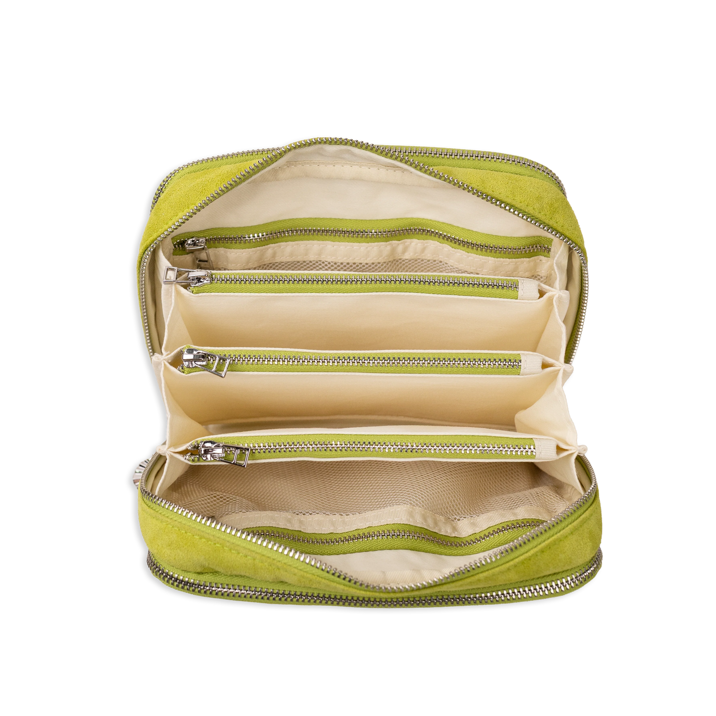 Green Suede Needle Case