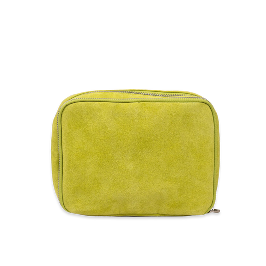 Green Suede Needle Case