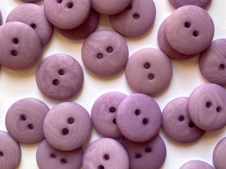 Matte Corozo Button - 15mm
