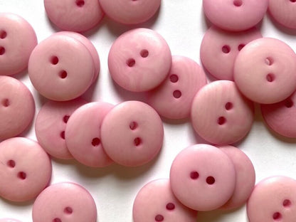 Matte Corozo Button - 15mm