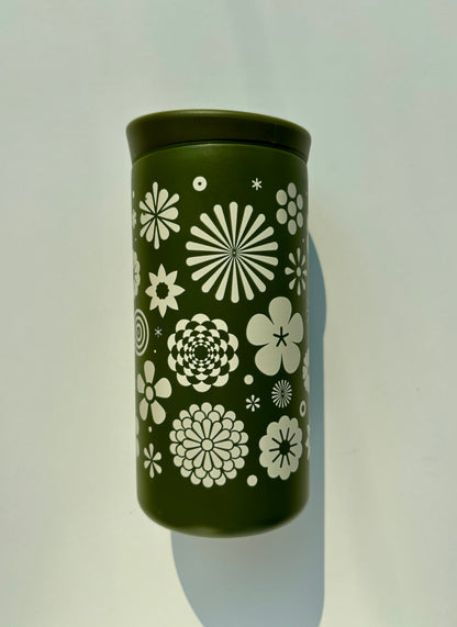 Dandelion 12oz Nomad Tumbler by Created Co.- Moss Green