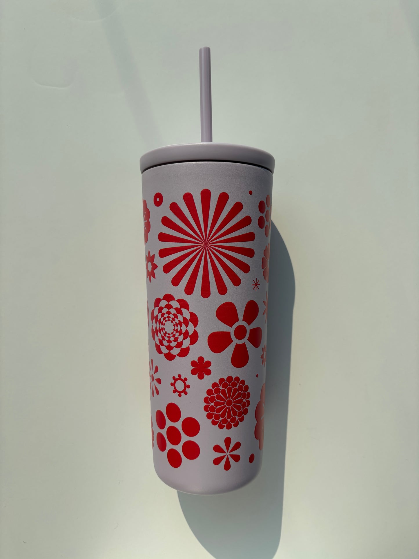 Dandelion 24oz cold cup by Created Co.-Lavender