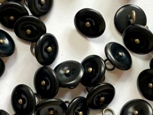 Corozo Button w/ Brass Shank - 15mm